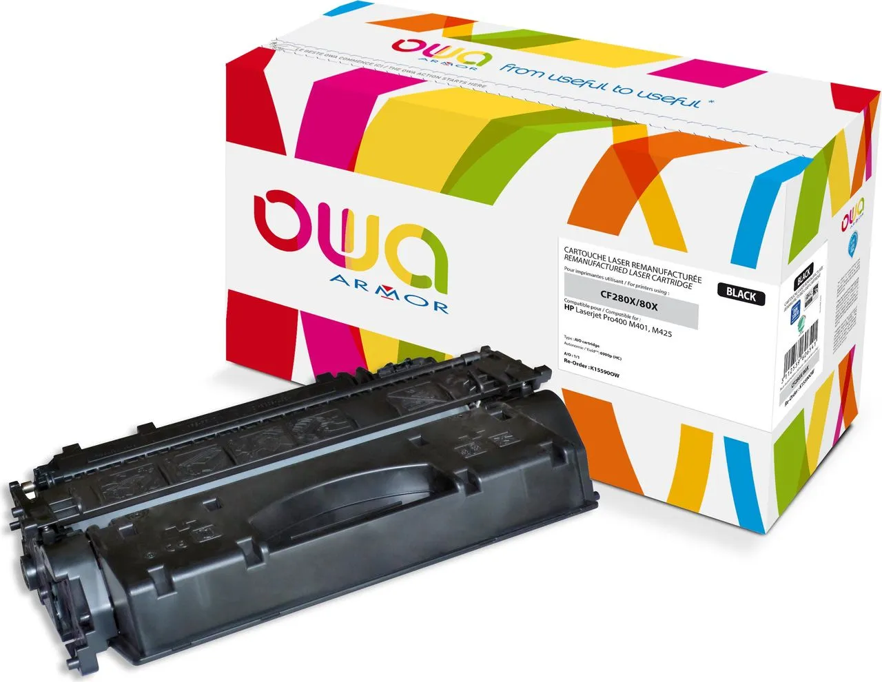 Armor - Toner Compatibile per Hp - Nero …