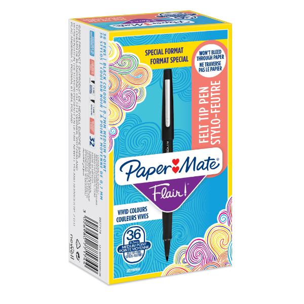 Pennarello Flair Nylon - punta feltro - 1,10mm …