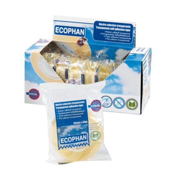 Nastro adesivo Ecophan - confezionato singolarmente - 15 …