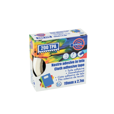 Nastro adesivo telato TPA 200 - 19 mm …