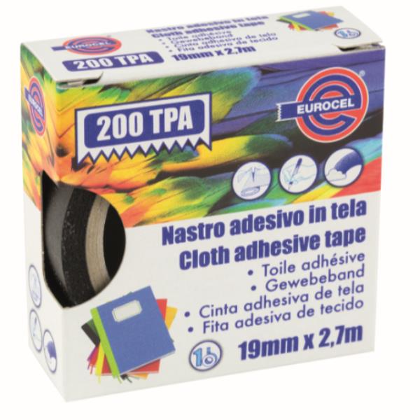 Nastro adesivo telato TPA 200 - 19 mm …