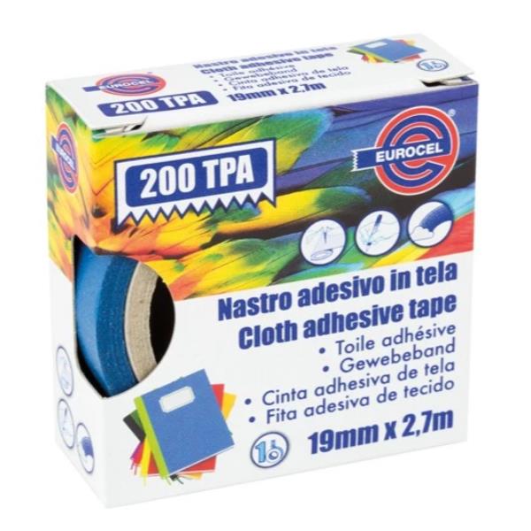 Nastro adesivo telato TPA 200 - 19 mm …
