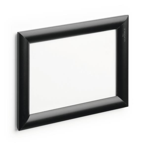 DURABLE CORNICE SCATTO ALLUMINIO A5 NERO
