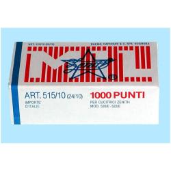 ZENITH 515/10 PUNTI METALLICI ACCIAIO S 24/10 MM …