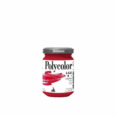 Colore vinilico Polycolor - 140 ml - carminio …