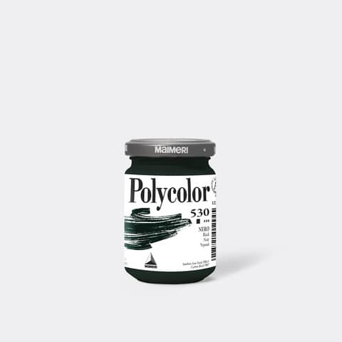 Colore vinilico Polycolor - 140 ml - nero …