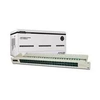 DIGITUS CAT 3 ISDN - Pannello cablaggio - montaggio su rack - CAT 3 - RJ-45 X 50 - grigio, RAL 7035 - 1U - 19"