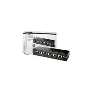 DIGITUS DN-91612SD-EA - Pannello cablaggio - CAT 6a - RJ-45 X 12 - nero - 1U