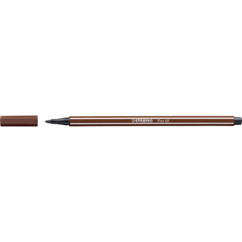 Pennarello Pen 68 - marrone 45 - Stabilo