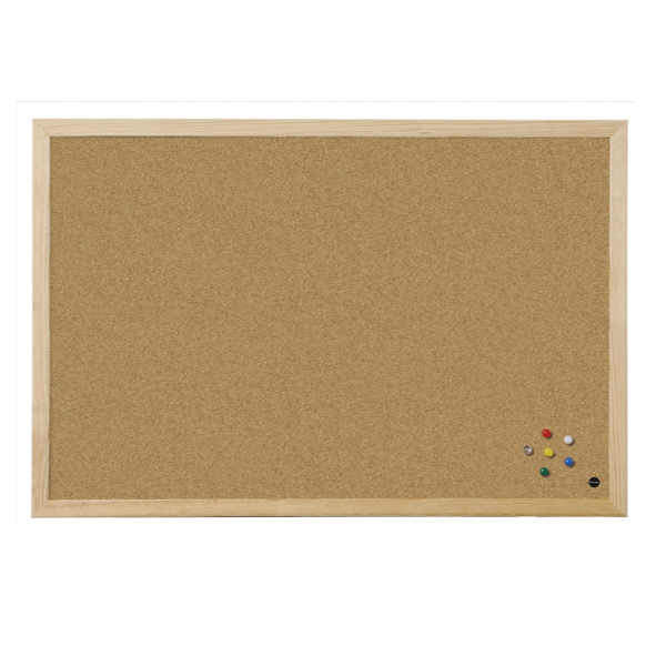 BI-OFFICE PANNELLO SUGHERO 90X60CM