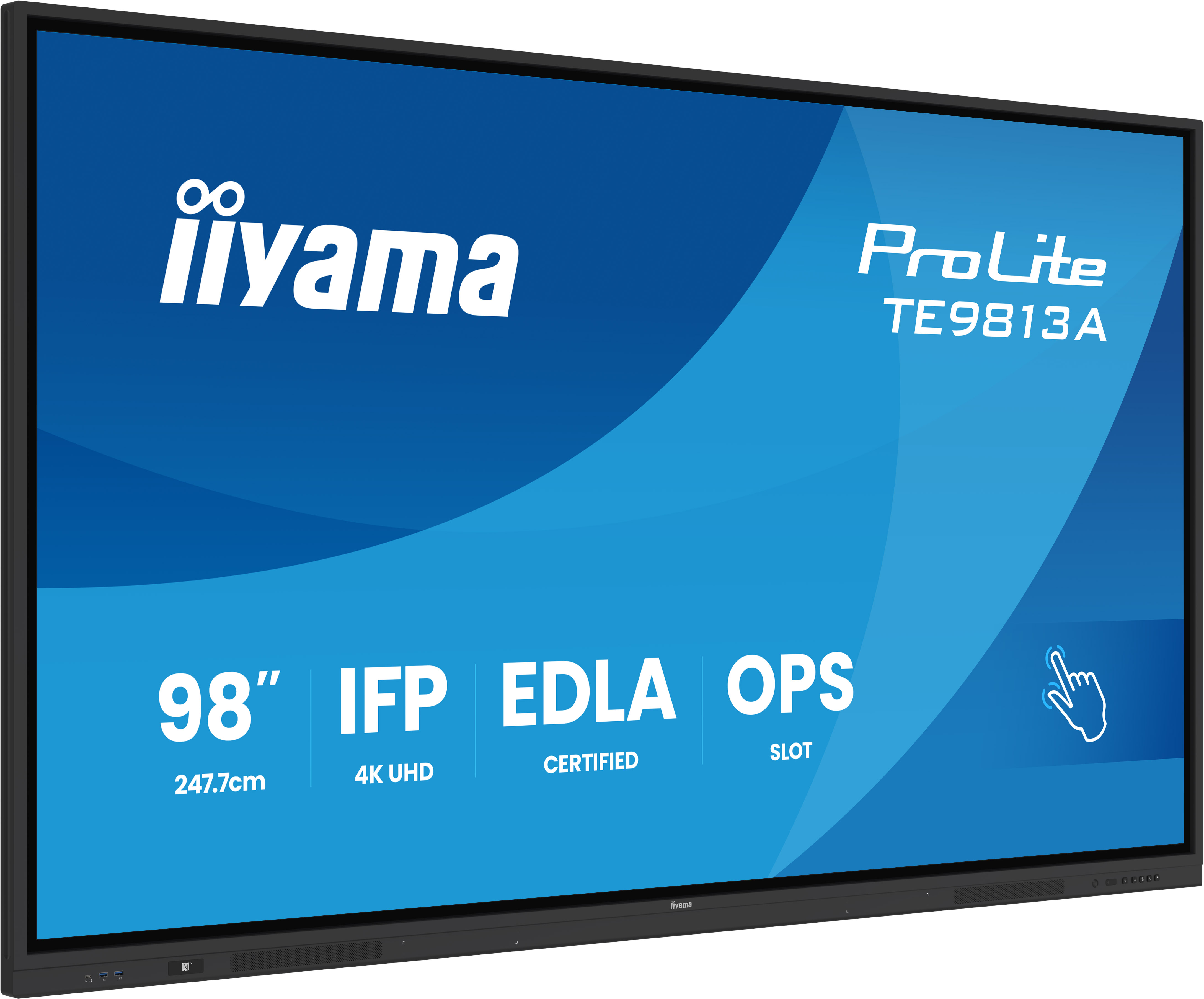 PARTI DI RICAMBIO 98" IFP, 3840X2160, IR 40TP,