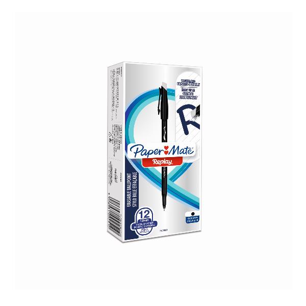 Penna a sfera con cappuccio Replay - cancellabile …