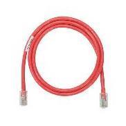 PANDUIT PATCH U/UTP CAT.6 LSHF ROSSO 3M