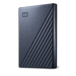WD My Passport Ultra WDBC3C0020BBL - HDD - crittografato - 2 TB - esterno (portatile) - USB 3.0 (USB-C connettore) - 256 bit AES - blu