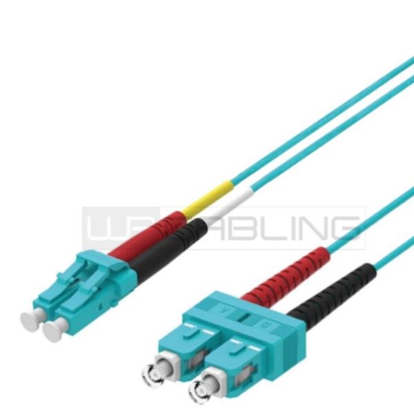 WP Europe PATCH 2FO OM3 LCDSCD AQUA 5M