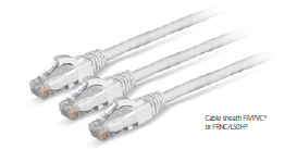 PATCH CORD U/UTP CAT.6 4X2X24AWG CONDUTTORE A TREFOLO …