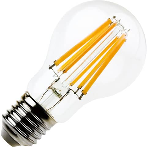 Lampada - Led - goccia - A60 - 12W - E27 - 6000K - luce bianca fredda - MKC
