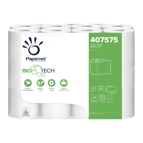 Carta igienica classica Bio Tech - 180 strappi …