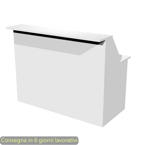 Modulo Reception Prestige - sopralzo con desktop incluso …