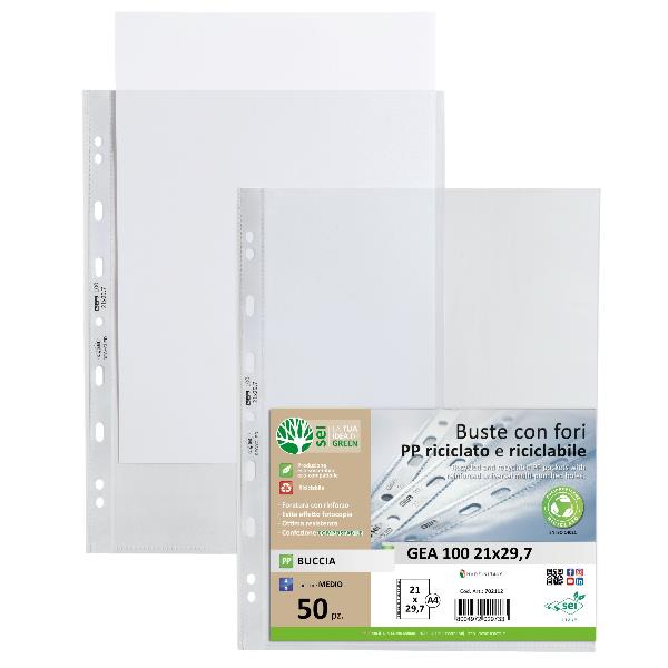 Buste forate Gea 100 - PP riciclato - …
