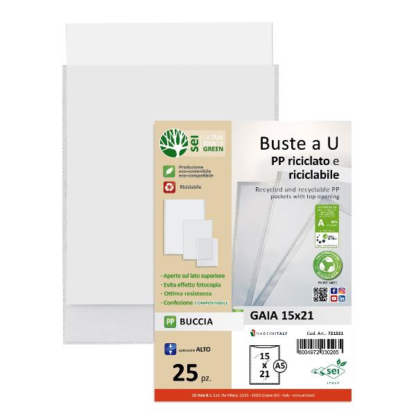 Buste a sacco Gaia - PP riciclato - …