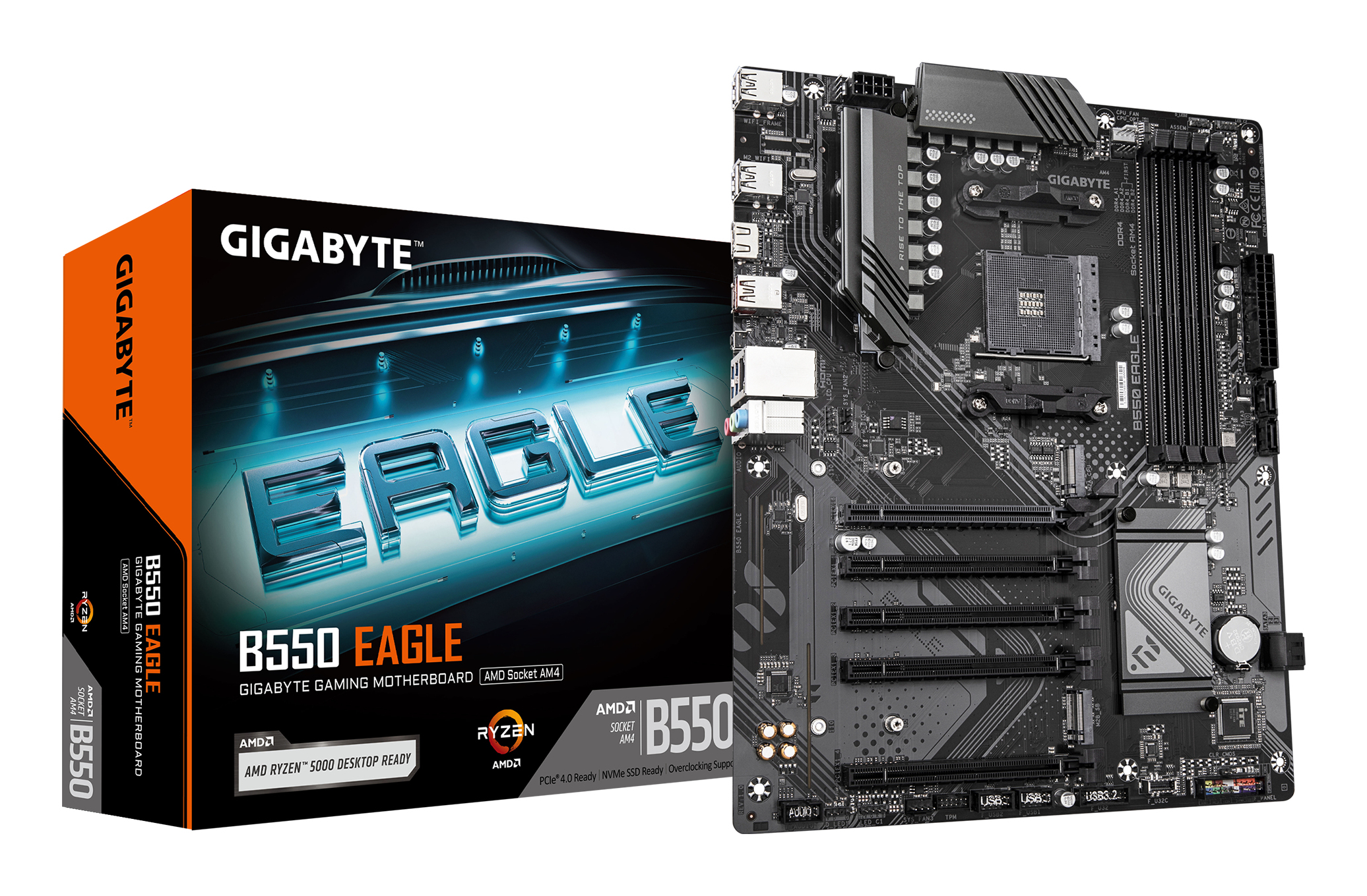 Scheda madre ATX Gigabyte B550 Eagle SktAM4