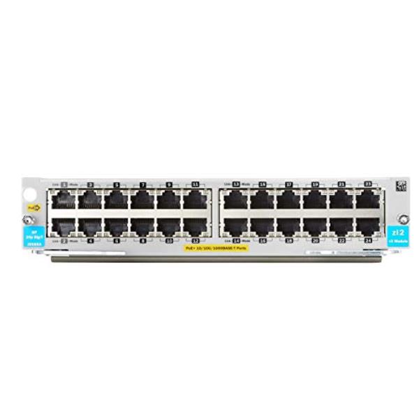 HPE - Modulo di espansione - Gigabit Ethernet (PoE+) x 24 - per HPE Aruba 5406R, 5406R 16, 5406R 44, 5406R 8-port, 5406R zl2, 5412R, 5412R 92, 5412R zl2
