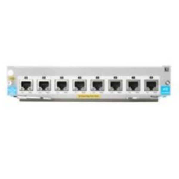 HPE - Modulo di espansione - 1/2.5/5/10GBase-T (PoE+) x 8 - per HPE Aruba 5406R, 5406R 16, 5406R 44, 5406R 8-port, 5406R zl2