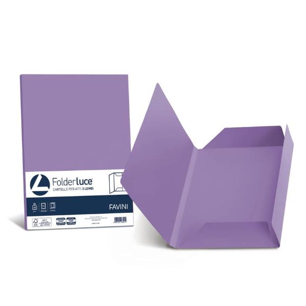 Cartellina 3 lembi Luce - 200 gr - …