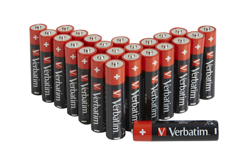 VERBATIM PREMIUM BATTERIE ALKALINE AA STILO LR6 1.5 …