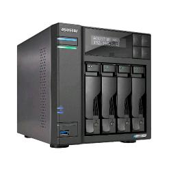 NAS ASUSTOR AS6704T X 4HDD/SSD 3.5"/2.5"SATA3 6GB/S -NO HD- QC 2.0GHZ-4GB DDR4-2P 2.5GBE-4XM.2 NVME 1P PCIE GEN3-GAR.3 ANNI