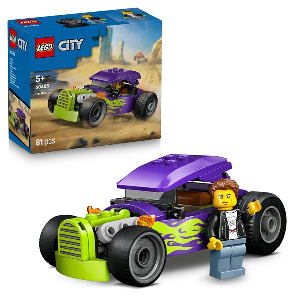 LEGO CITY BOLIDE MACCHINA CON MINIFIGURA DEL PILOTA …
