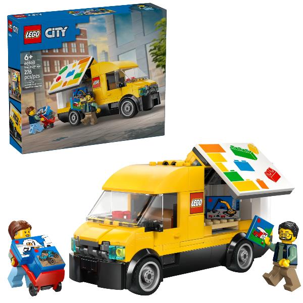 LEGO CITY FURGONE DA COSTRUIRE CO 2 MINIFIGURE …