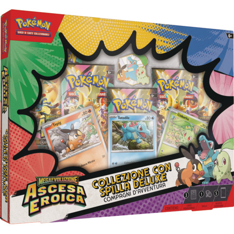 POKEMON PKMN DELUXE PIN M2.5 ASCESA EROICA