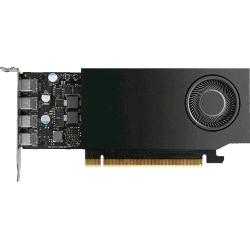 NVIDIA RTX A1000 - Scheda grafica - RTX A1000 - 8 GB GDDR6 - PCIe 4.0 x8 profilo basso - 4 x Mini DisplayPort