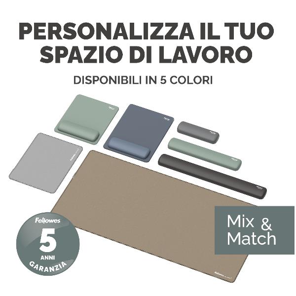 FELLOWES MOUSEPAD POGGIAPOLSI BREYTA NERO