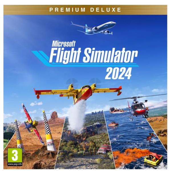 MICROSOFT FLIGHT SIM 2024 PREMIUM DELUX ED