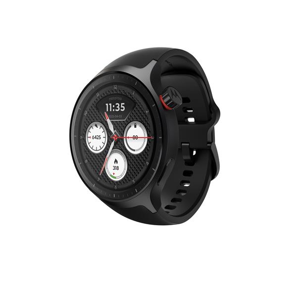 MOTOROLA MOTO WATCH 47mm 1.43" OLED GPS SATELLITARE …