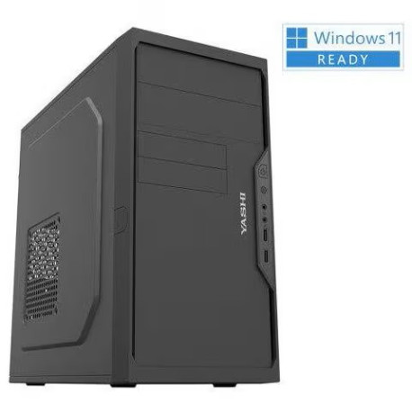 YASHI GENIO YY71405 MT 22L i7-14700 RAM 16GB SSD 512GB NVMe-INTEL GRAPHICS-TASTIERA MOUSE WIN 11 PROF NERO