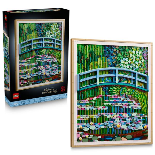 LEGO CLAUDE MONET LO STAGNO DELLE NINFEE