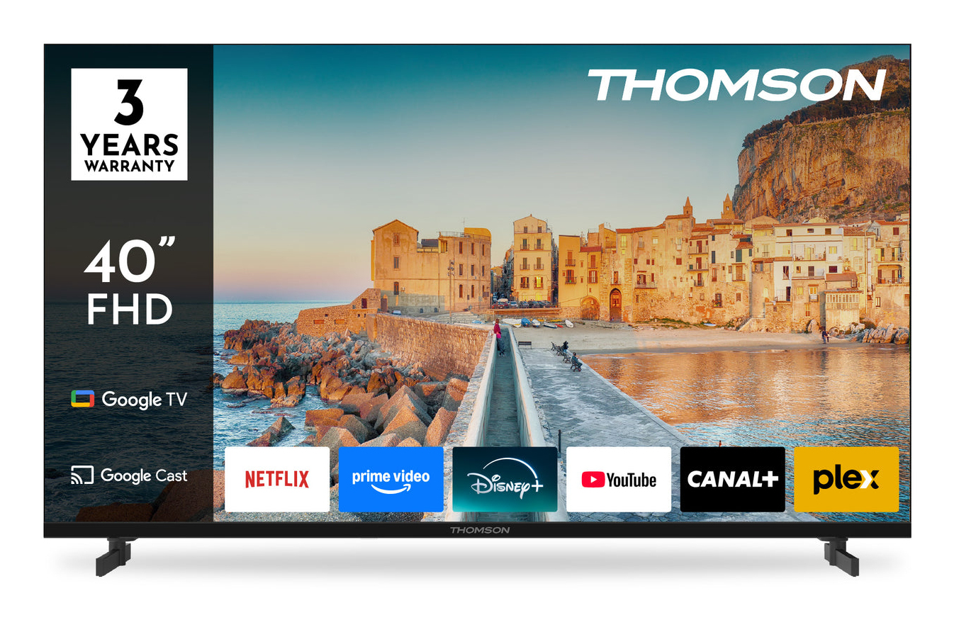 TV 40 THOMSON LED SMART GOOGLE TV T2/C2S2 GOOGLE TV