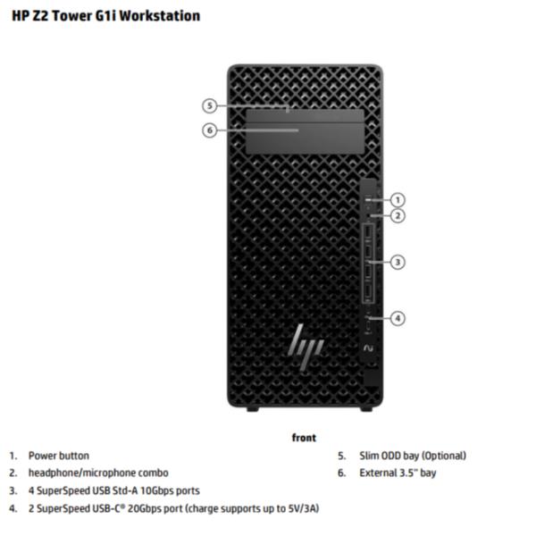 HP Z2 TOWER G1i WORKSTATION INTEL CORE ULTRA …