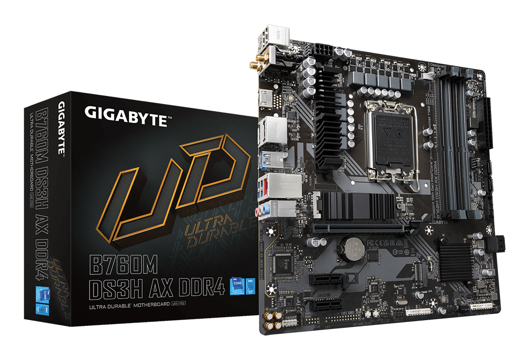Scheda madre Gigabyte B760M DS3H AX DDR4 per …