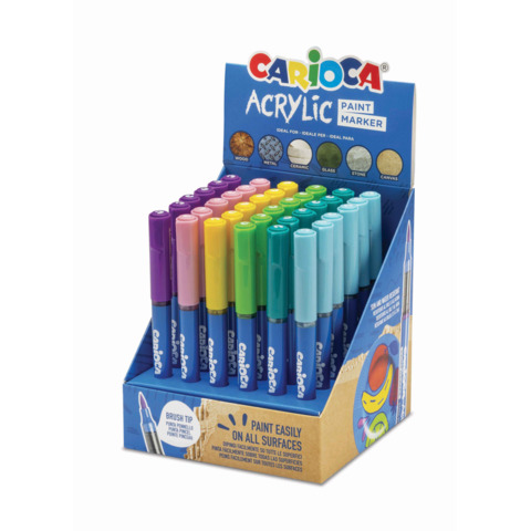 Marcatore Paint Marker acrilico - punta pennello - …