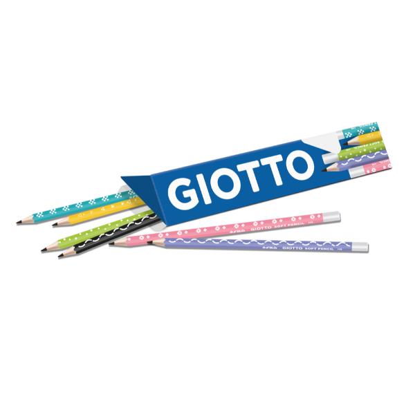GIOTTO CF12 MATITE SOFT GRAPHITE PENCIL