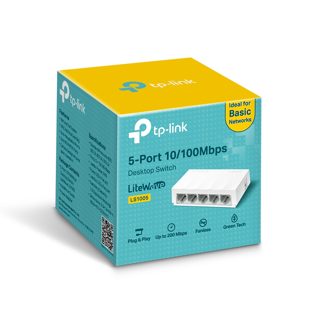 TP-Link LiteWave LS1005 - Switch - unmanaged - …