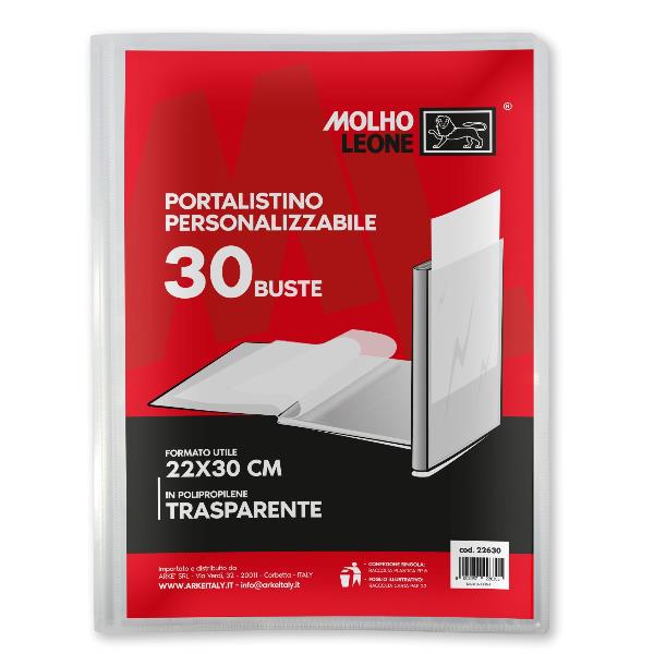 MOLHO LEONE CF24 PORTALIST.PERSON.TRASPAR.30B