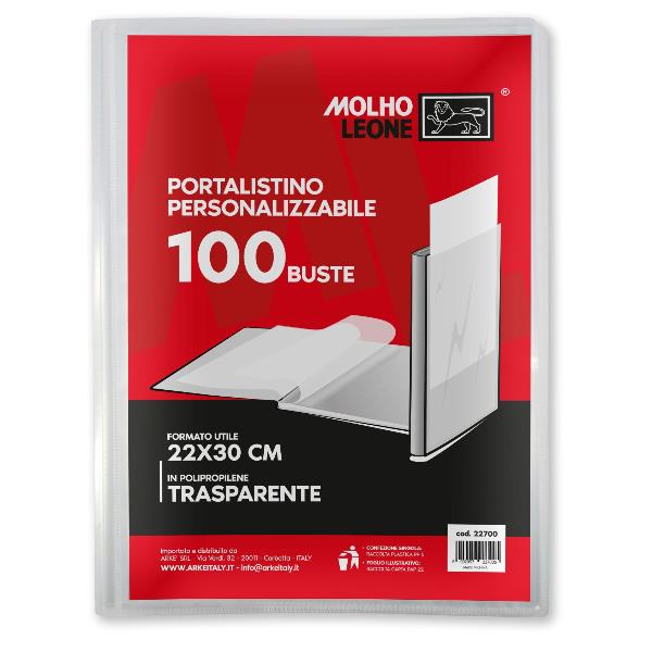 MOLHO LEONE CF8 PORTALIST.PERSON.TRASPAR.100B
