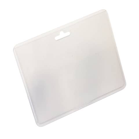 Portanome - 6 x 9 cm - orizzontale - trasparente - Durable - conf. 100 pezzi