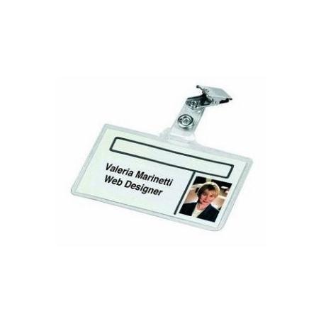 Lebez - Porta badge - clip (pacchetto di …